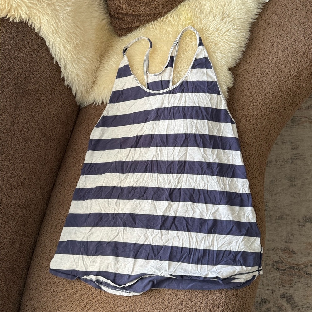 Lululemon Striped Racerback Tank